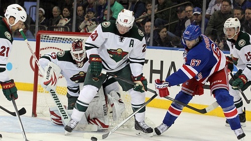 Rangers off-season acquisition Benoit Pouliot leads the team with five power play goals. (Photo by Brad Penner – USA Today Sports)