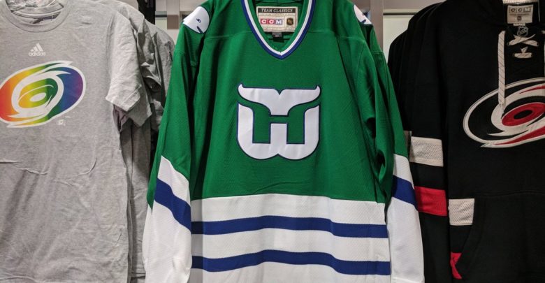 hartford whalers hockey jersey