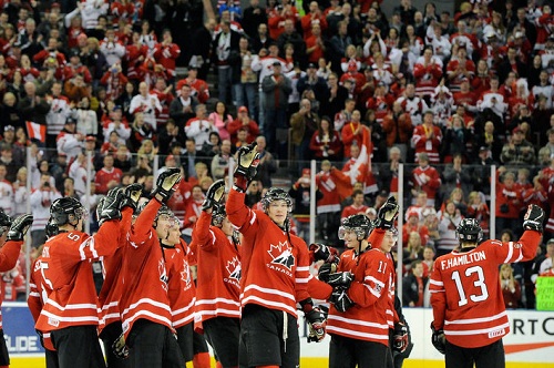 2012 World Junior Hockey Championships - United States v Canada