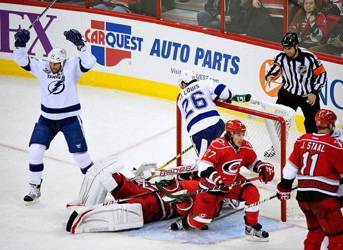 Lightning Powerful in 4-1 Victory over Hurricanes