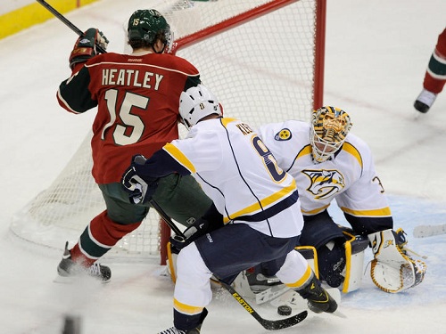 Nashville Falls 4-3 to St. Louis; Wins Over Wild