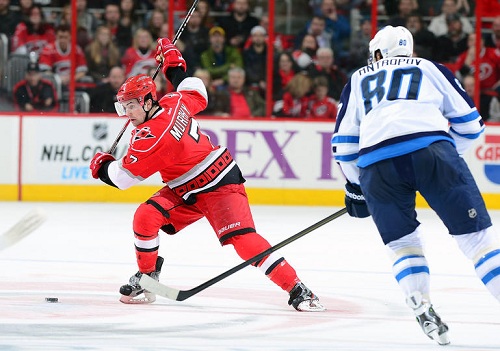 Hurricanes Edged by Jets