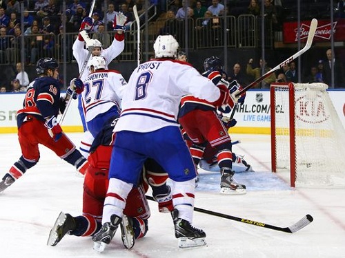 Rangers Give Canadiens 5th Consecutive Win