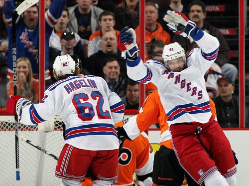 Flyers Lose Important Game to Rangers, Playoff Hopes Diminishing