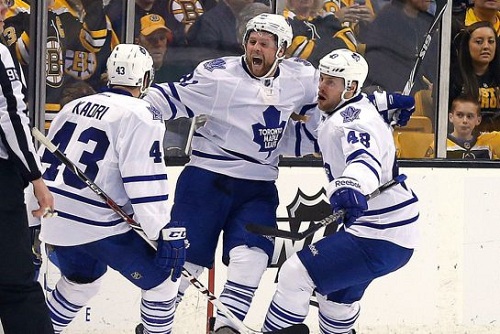 Leafs defeat Boston 4-2 to tie series