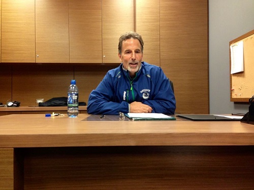 Vancouver Canucks announce John Tortorella as new Head Coach of the franchise. Photo by Jeff Vinnick