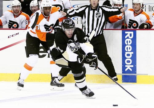 Evgeni Malkin, Penguins Goal Woes Continue in Loss to Flyers