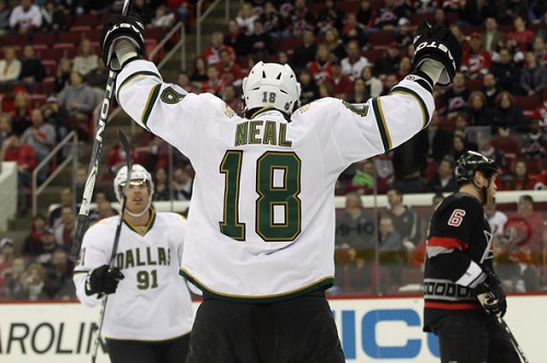 James Neal exploded offensively soon after being traded to the Pittsburgh Penguins
