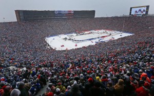 The 2014 Winter Classic played at Michigan Stadium on January 1, 2014 could potentially break the world record for highest attendance of a hockey game.