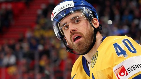 Swedish Captain Henrik Zetterberg will miss the remainder of the Olympics. (Getty Images)