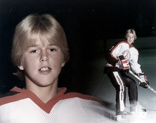 Mike Modano began skating at the young age of 7 and was soon playing hockey locally. (Dallas Stars/Modano Family)