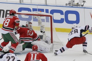 The Rangers and Devils will meet on Saturday night for the first time since the outdoor game at Yankee Stadium. (credit: Frank Franklin II)