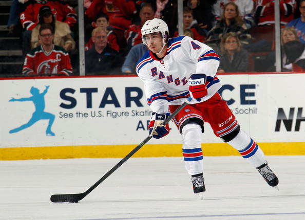 Raphael Diaz is providing the Rangers depth on their blueline. (Photo by Bruce Bennett - Getty Images)