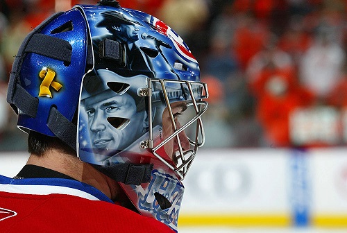 Carey Price is known for his intensity and he will have to remain calm and collected Wednesday if Montreal is going to win game seven. (Photo by Bruce Bennett/Getty Images)
