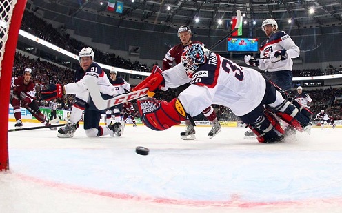 Latvia Upsets USA In 2014 Ice Hockey World Championship