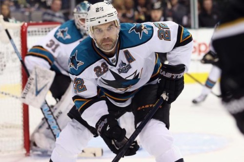 Dan Boyle is one of the top defenseman prizes in the 2014 free agent class. (Photo by Ronald Martinez – Getty Images) 