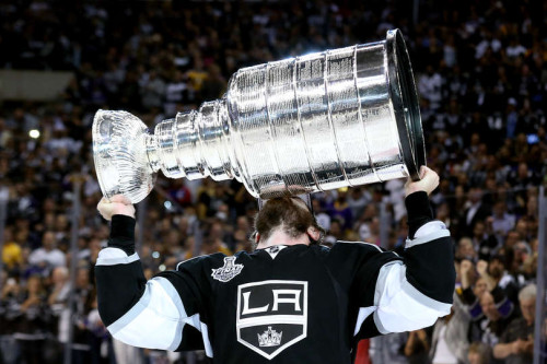 2014 Nhl Stanley Cup Final - Game Five by Bruce Bennett