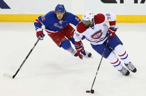 PK Subban has emerged as a premier defenceman in the NHL and this summer he will be paid like one. (Photo by Elsa/Getty Images)