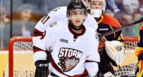 ST. LOUIS BLUES TAKE ROBBY FABBRI FOR 21ST OVERALL DRAFT PICK