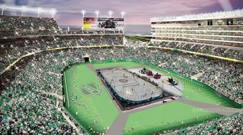 2015 NHL Stadium Series Los Angeles Kings vs San Jose Sharks