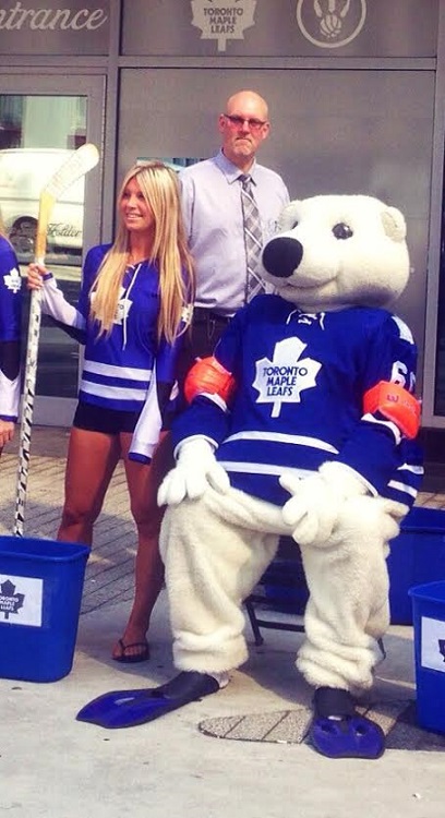 NHL Ice Girl of the Day: Erin of the Toronto Maple Leafs