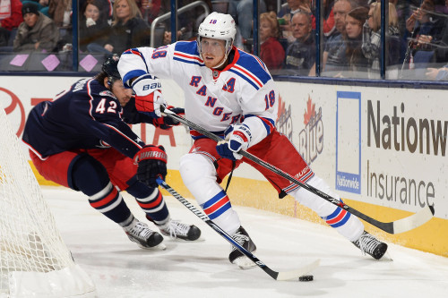 Marc Staal will patrol the Rangers blueline for another six seasons. (Photo by Jamie Sabau/NHLI via Getty Images)