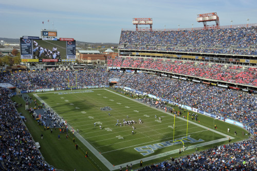 The Predators could play host to a Central Division rival at the Tennessee Titans’ football stadium. (Gary Glenn – Titansonline.com)