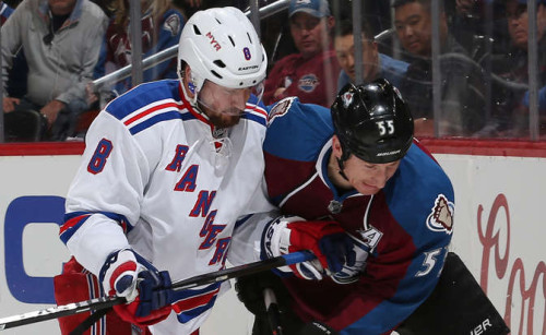 The Rangers will be without Kevin Klein until early April. (Photo by Michael Martin/NHLI via Getty Images)