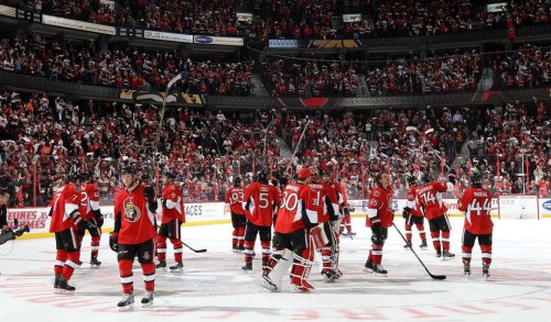 The Ottawa Senators Cindarella-esque run has come to an end. (Jane Chytilova – NHLi via Getty Images)