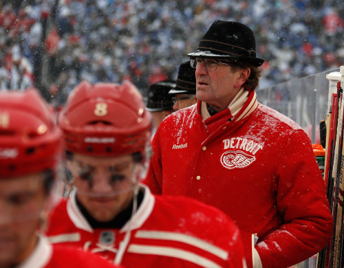 The Red Wings season is over, so the speculation of Mike Babcock’s future in Detroit begins. (Gregory Shamus – Getty Images)