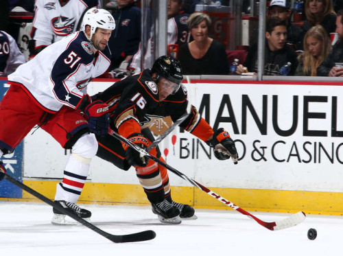 Emerson Etem was acquired from the Ducks in part of the Carl Hagelin trade. (Debora Robinson – NHLi via Getty Images)