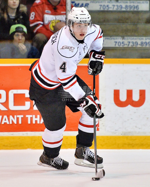 Stick out your tongue-you'll go way faster. (Terry Wilson/OHL Images)