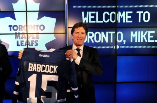The biggest move of the 2015 off-season was Mike Babcock joining the Leafs. (Dan Hamilton – USA Today Sports)