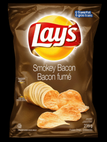 Lay's Smokey Bacon potato chips