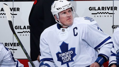 Lot Detail - Dion Phaneuf's 2013-14 Toronto Maple Leafs Game-Worn Captain's  Jersey with Team COA