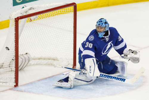 Ben Bishop may be available as Andre Vasilevskiy is waiting in the wings to take over the starting role. (Photo by Scott Audette/NHLI via Getty Images)