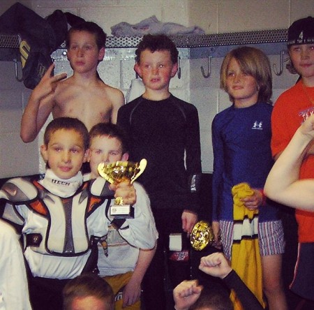 As if you couldn’t tell, Nylander is second from the right. Fun fact: to his right is Jack Eichel of the Buffalo Sabres.