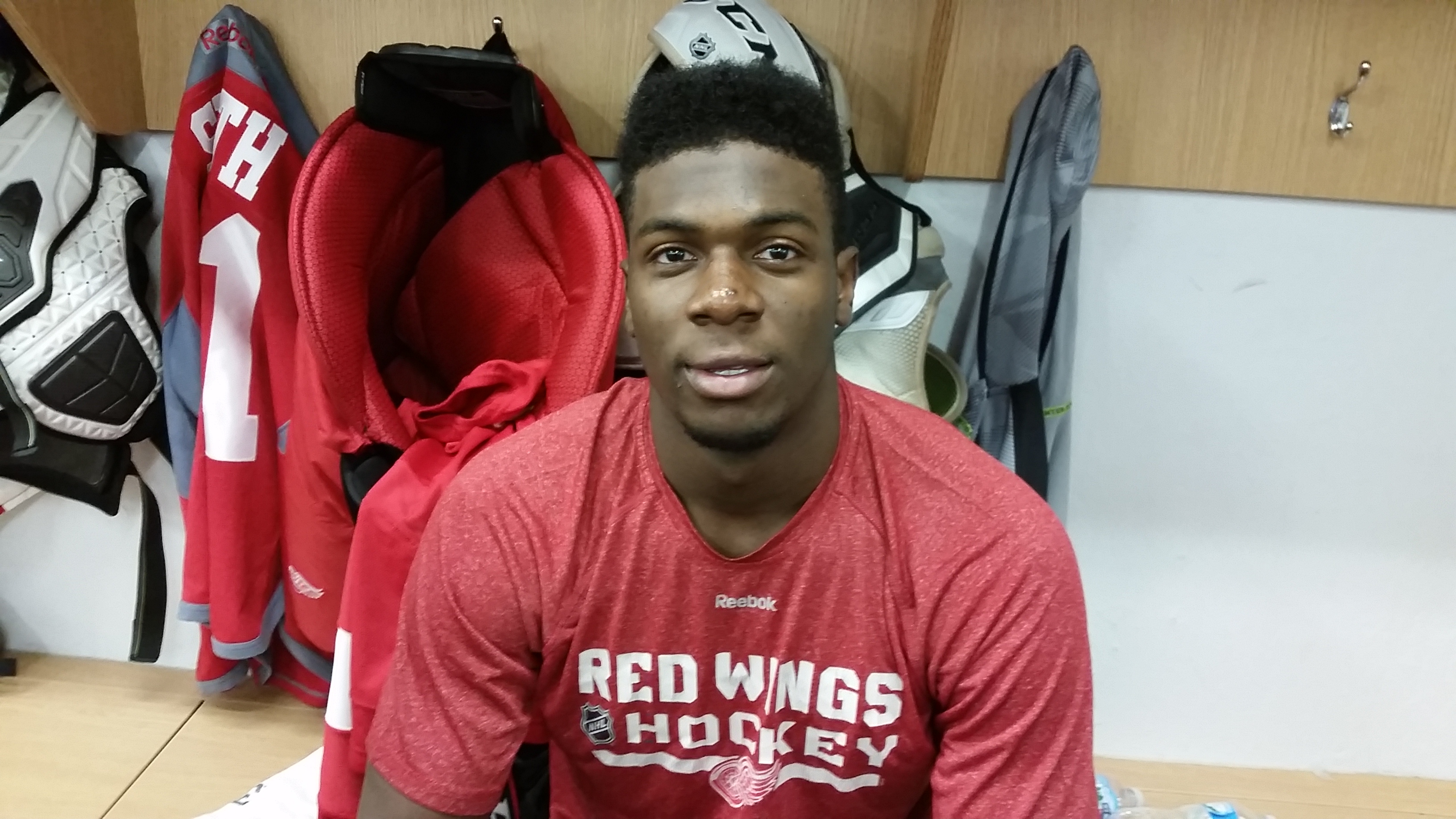 Detroit Red Wings prospect Givani Smith: Racial taunts part of hockey