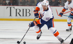Center Frans Nielsen is the newest member of the Detroit Red Wings. (Photo by Islanders.NHL.com)
