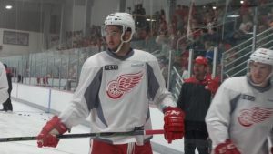 Ryan Sproul at Red Wings Training Camp. September 25, 2016. Traverse City, MI (Photo by Author)