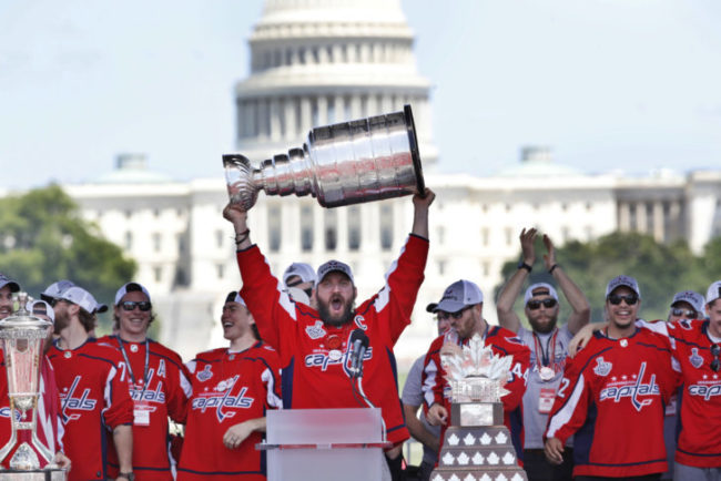 Washington Capitals on X: THE WASHINGTON CAPITALS ARE THE 2018 #STANLEYCUP  CHAMPIONS! #ALLCAPS  / X