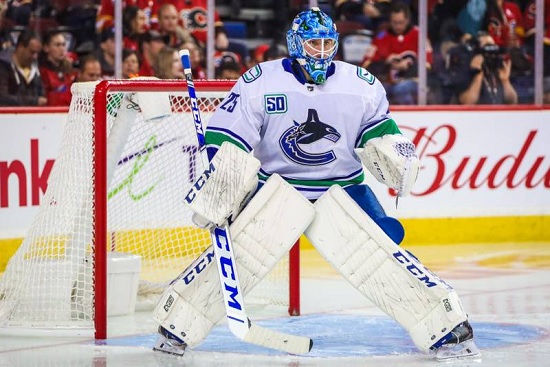 Calgary Flames sign goaltender Jacob Markstrom to six-year