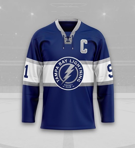 A concept jersey I designed for the league I play hockey in, the