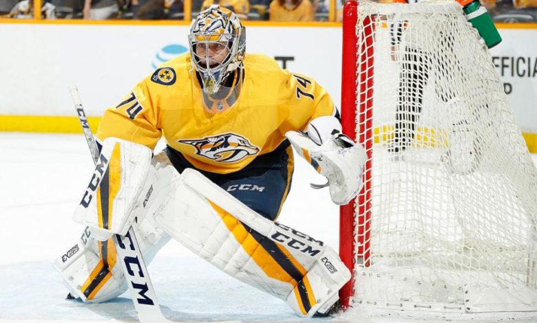 Preds sign goalie Juuse Saros to 4-year, $20 million deal