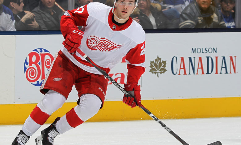 Red Wings sign center Michael Rasmussen to 3-year contract extension