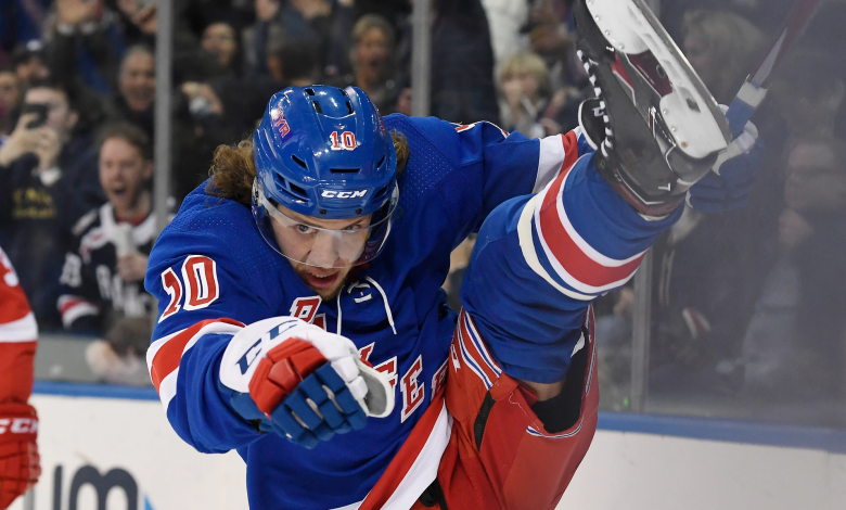 Artemi Panarin hits the ice with his new look : r/hockey