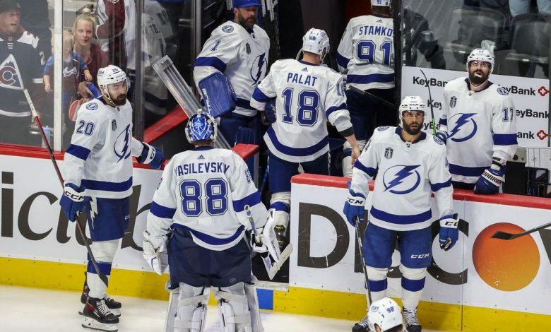 Tampa Bay Lightning Nick Paul 20 alternate 2022 Stanley Cup Final