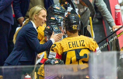 Jessica Campbell, the AHL's first full-time female coach, is living two  dreams