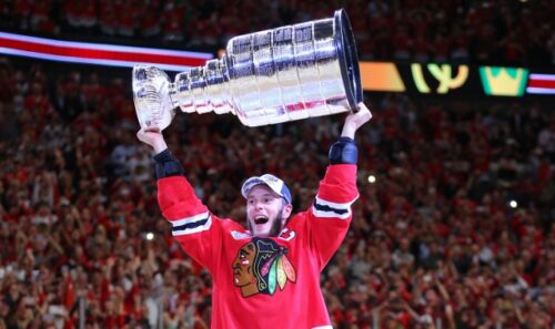 Jonathan Toews reached an incredible milestone on Thursday