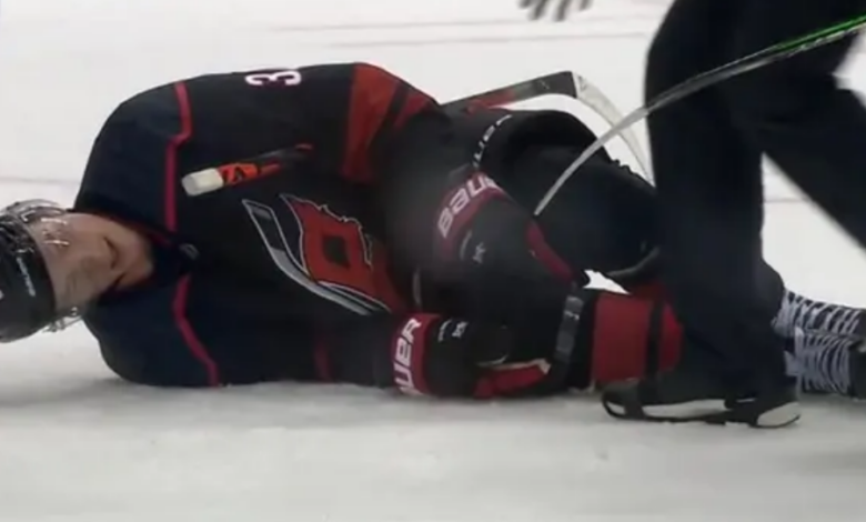TSN on X: Canes' Andrei Svechnikov out 'indefinitely' with knee